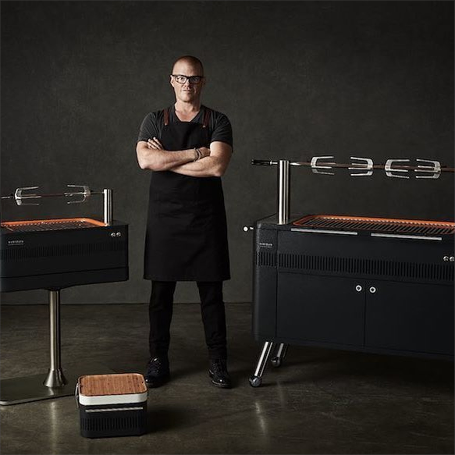 everdure-bbq-schort-zwart