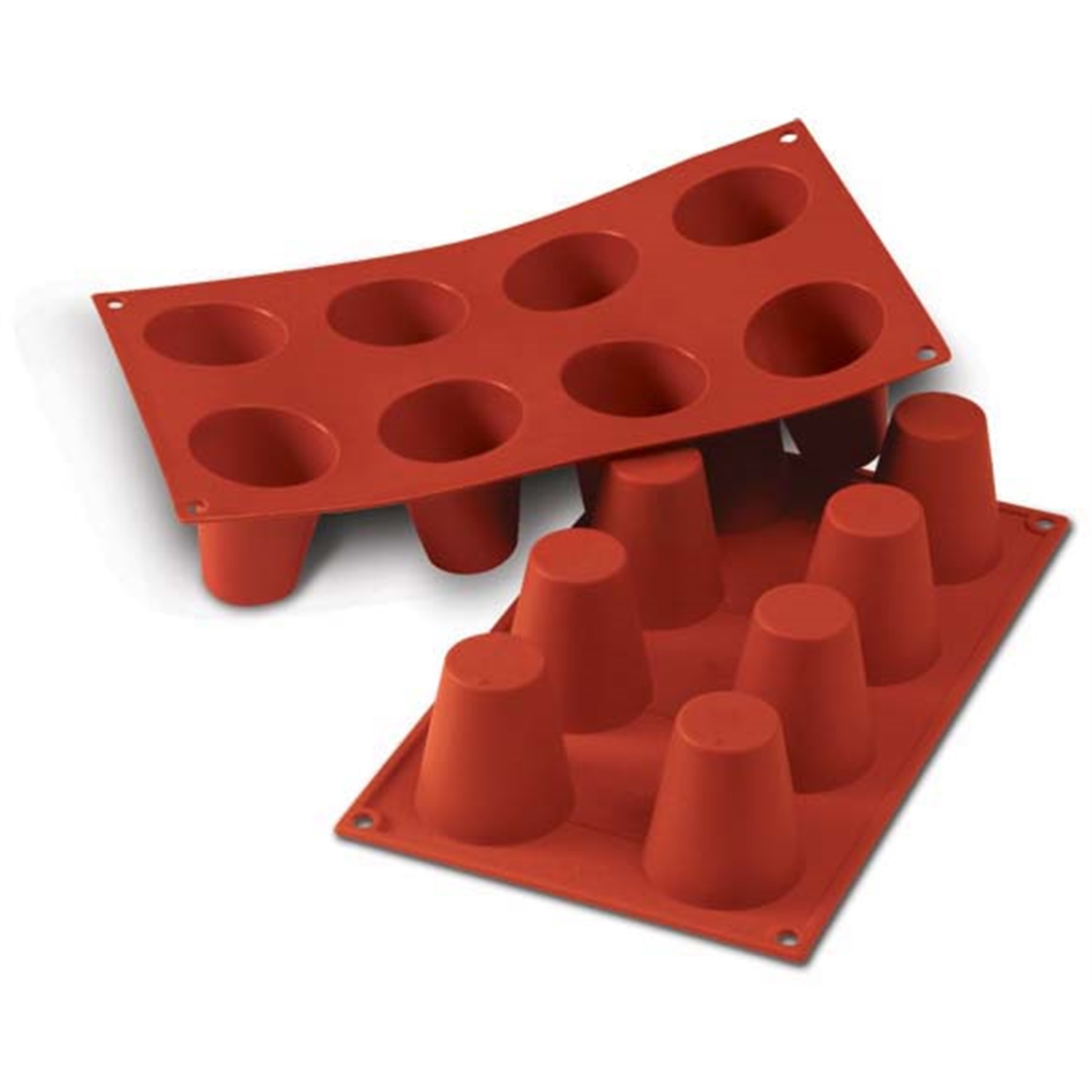 silikomart siliconflex round baba bakvorm sf021 8 vaks