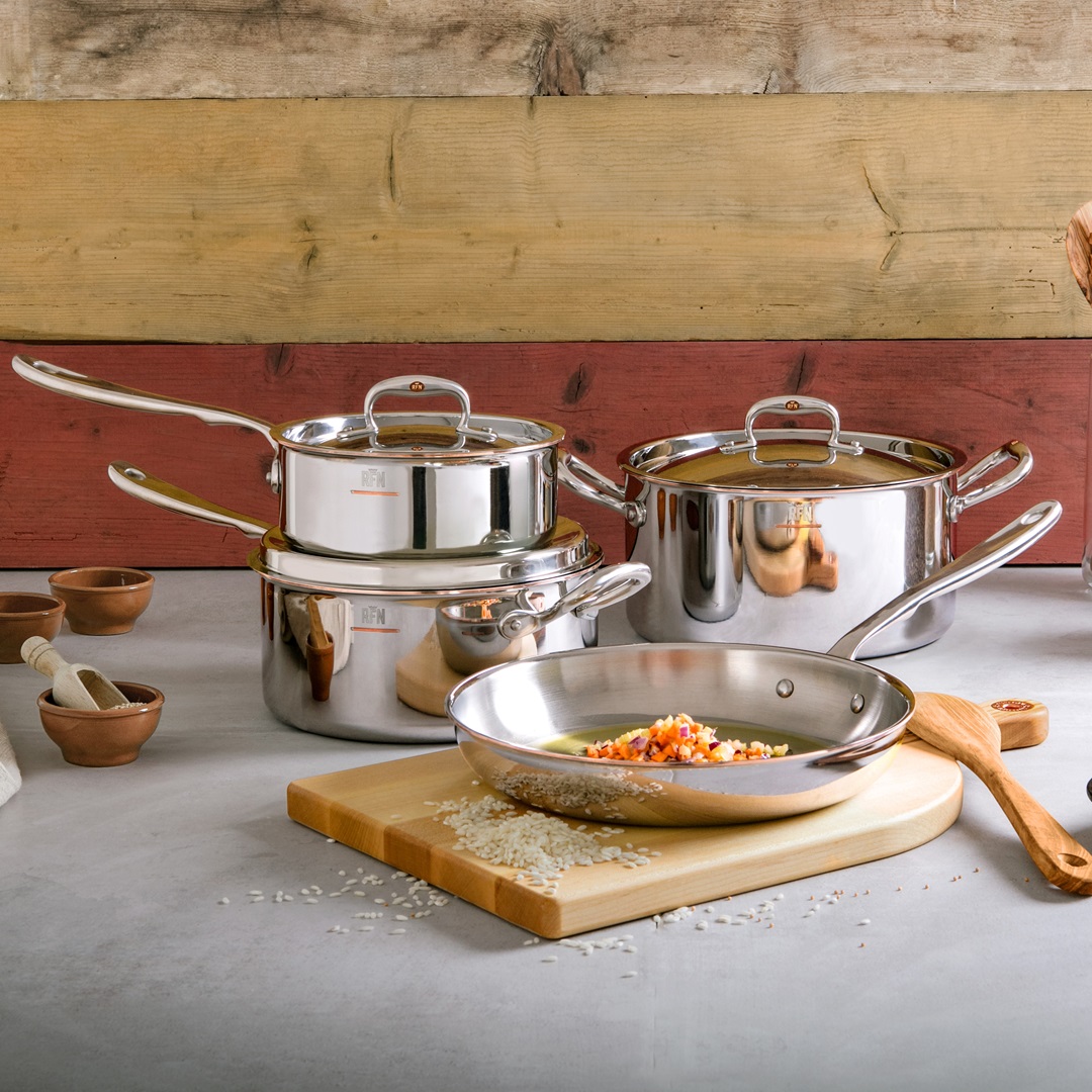 ruffoni-con-cuore-sauteerpan-met-deksel-crb2809yl-28cm-rvs-koper