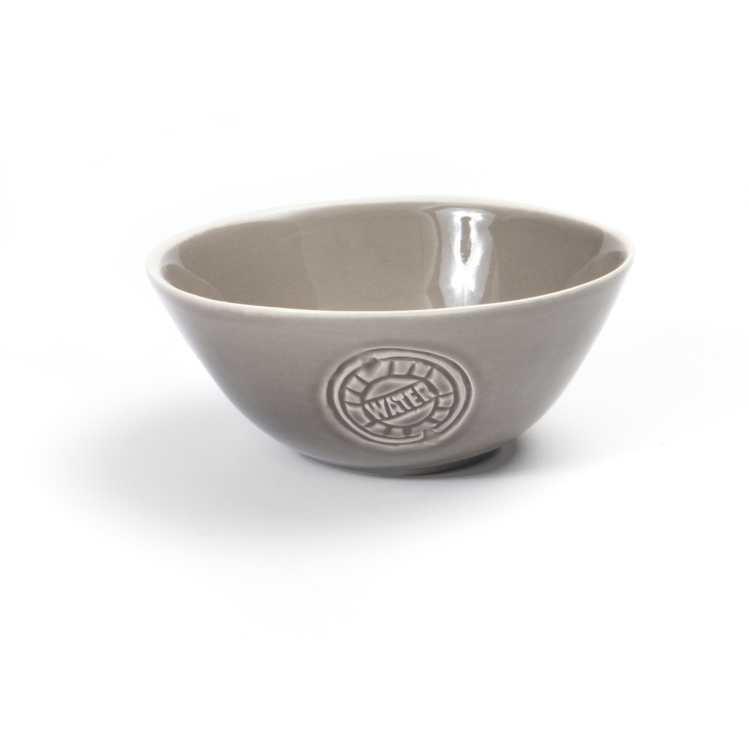 bowls and dishes water schaal 15cm taupe