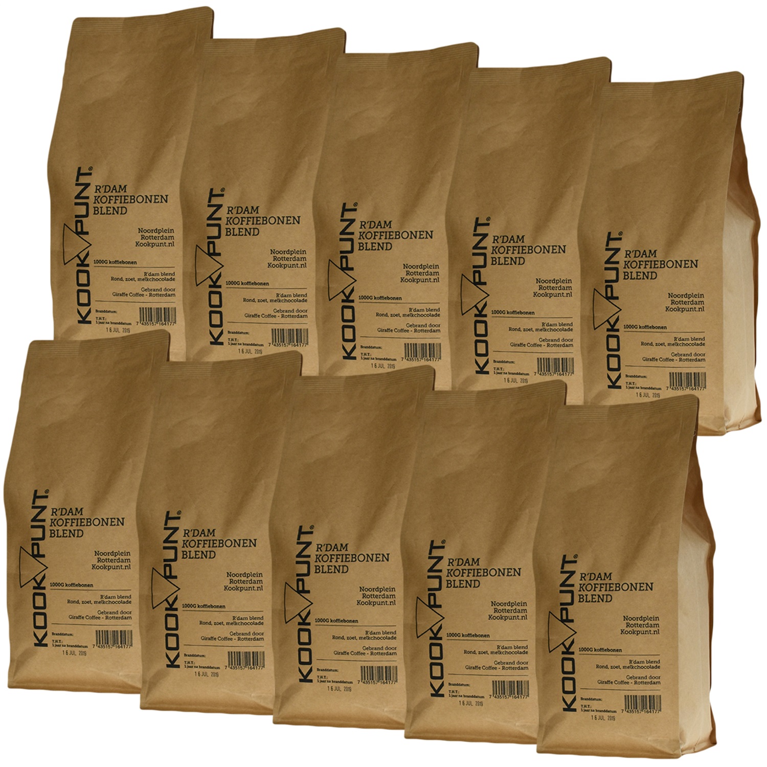 kookpunt rotterdam blend koffiebonen 10kg