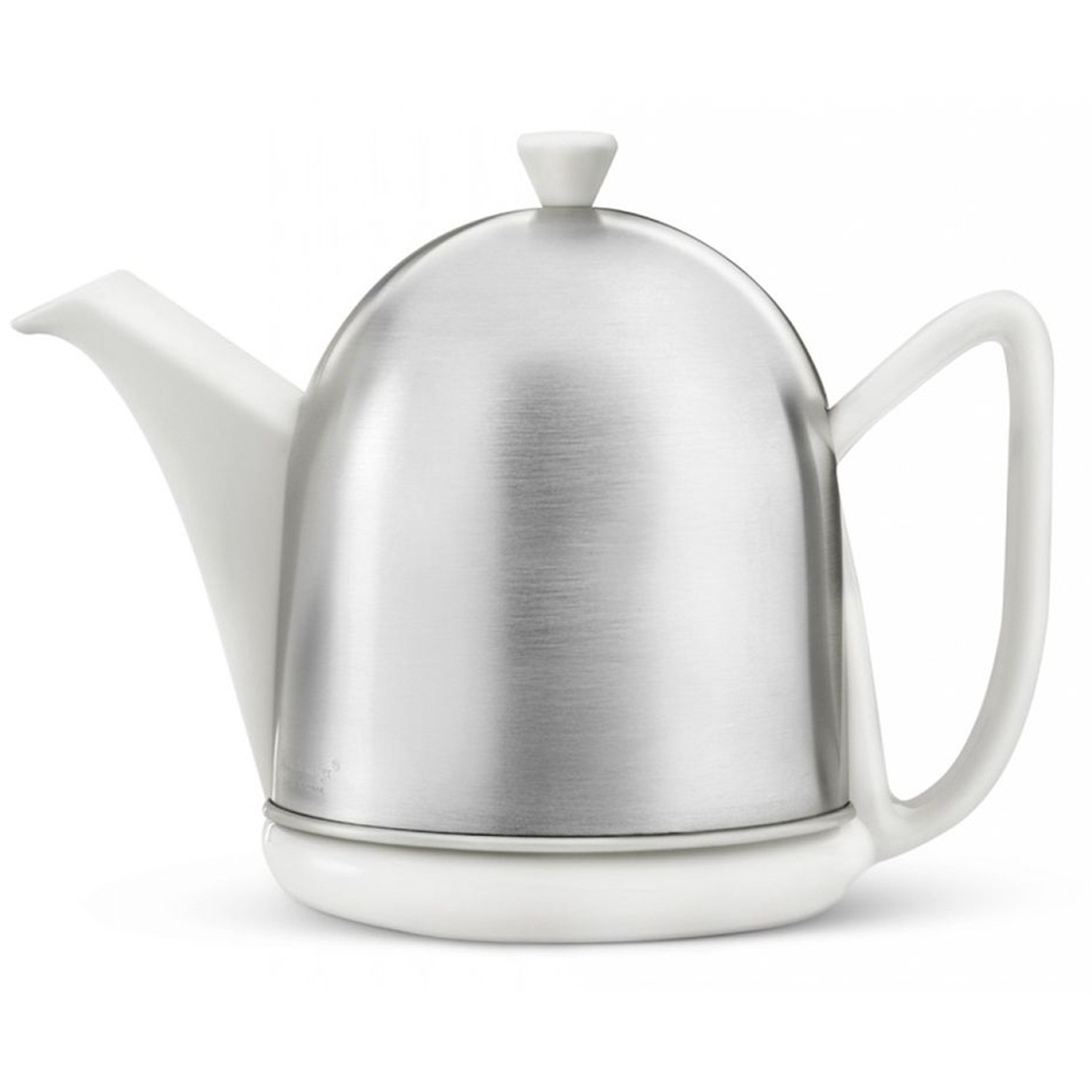 bredemeijer cosy manto theepot 1l lentewit mat rvs mantel