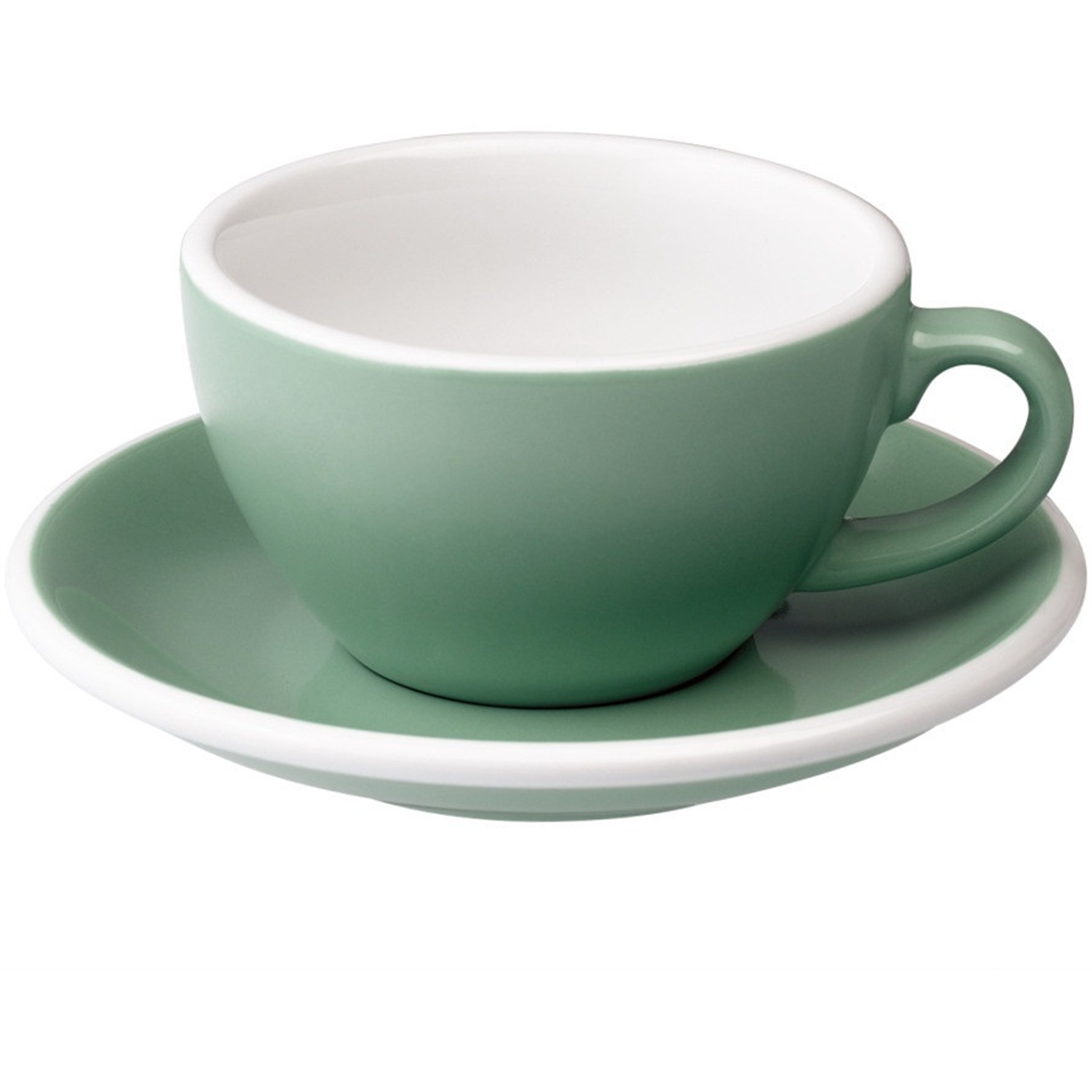 loveramics cappuccinokop met schotel 02l mint