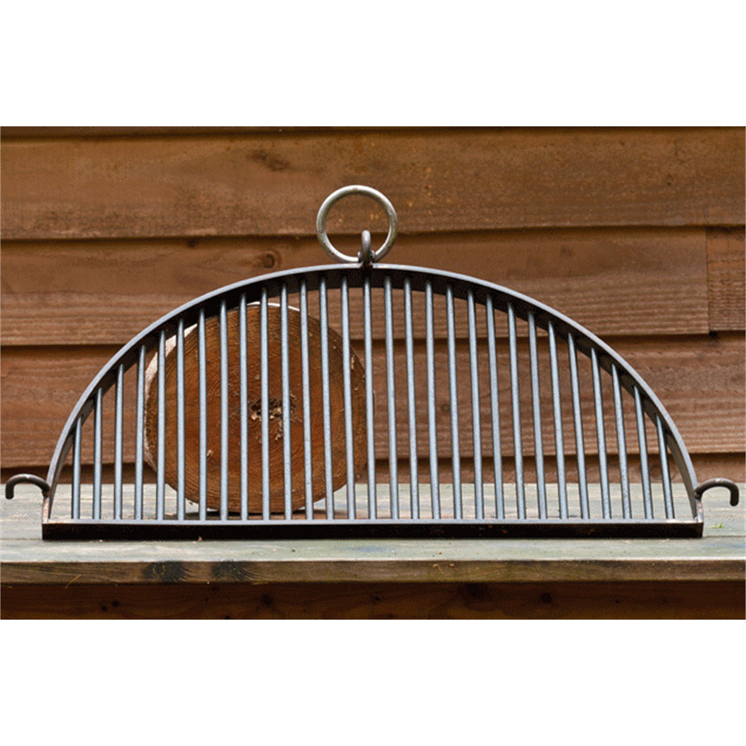 duuv vuurrooster halve cirkel 75cm metaal