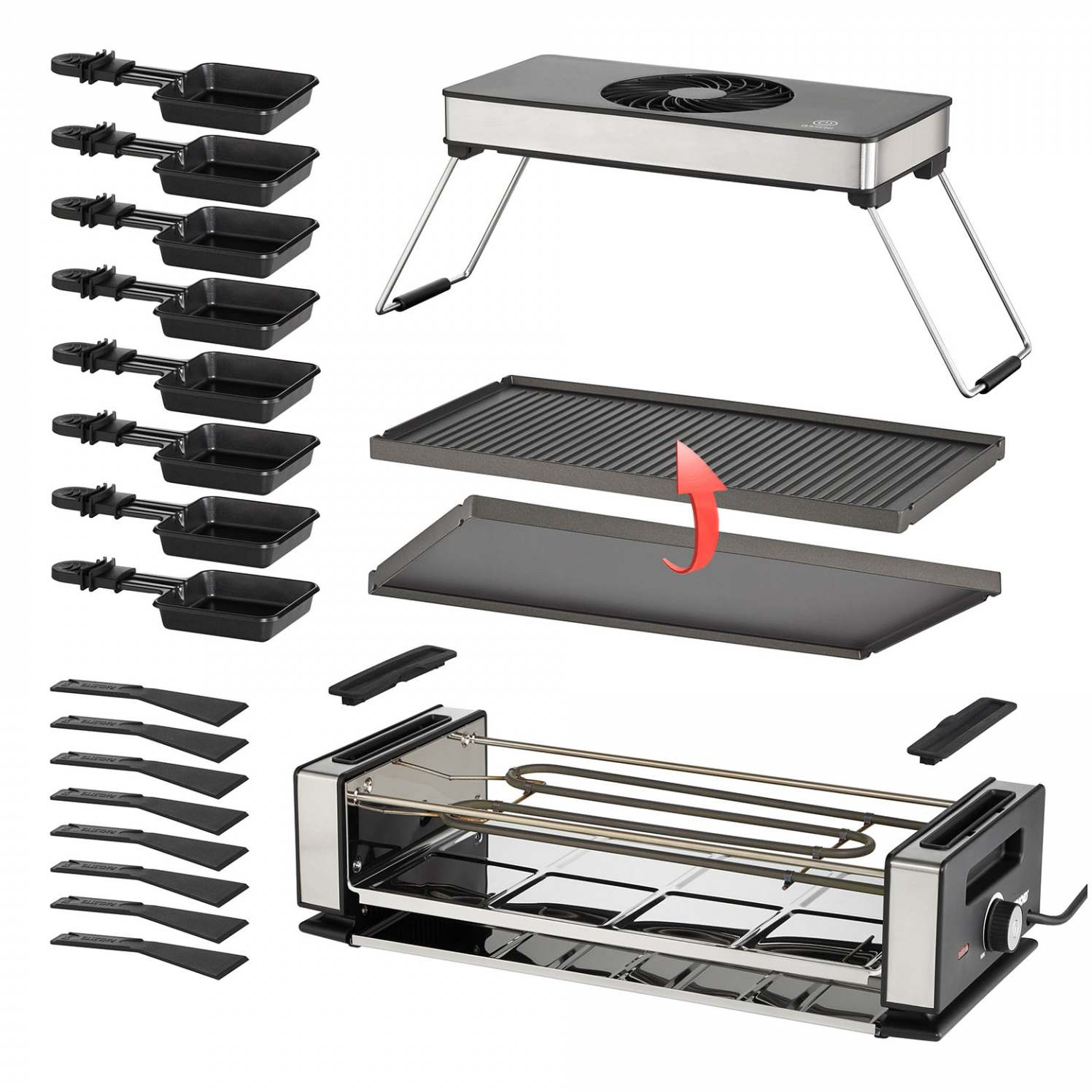 unold-smokeless-raclette-met-afzuiging-48785-8-persoons