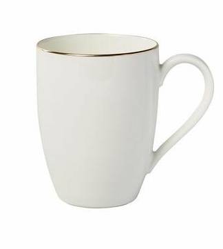 villeroy boch anmut gold bekers met oor 6 stuks