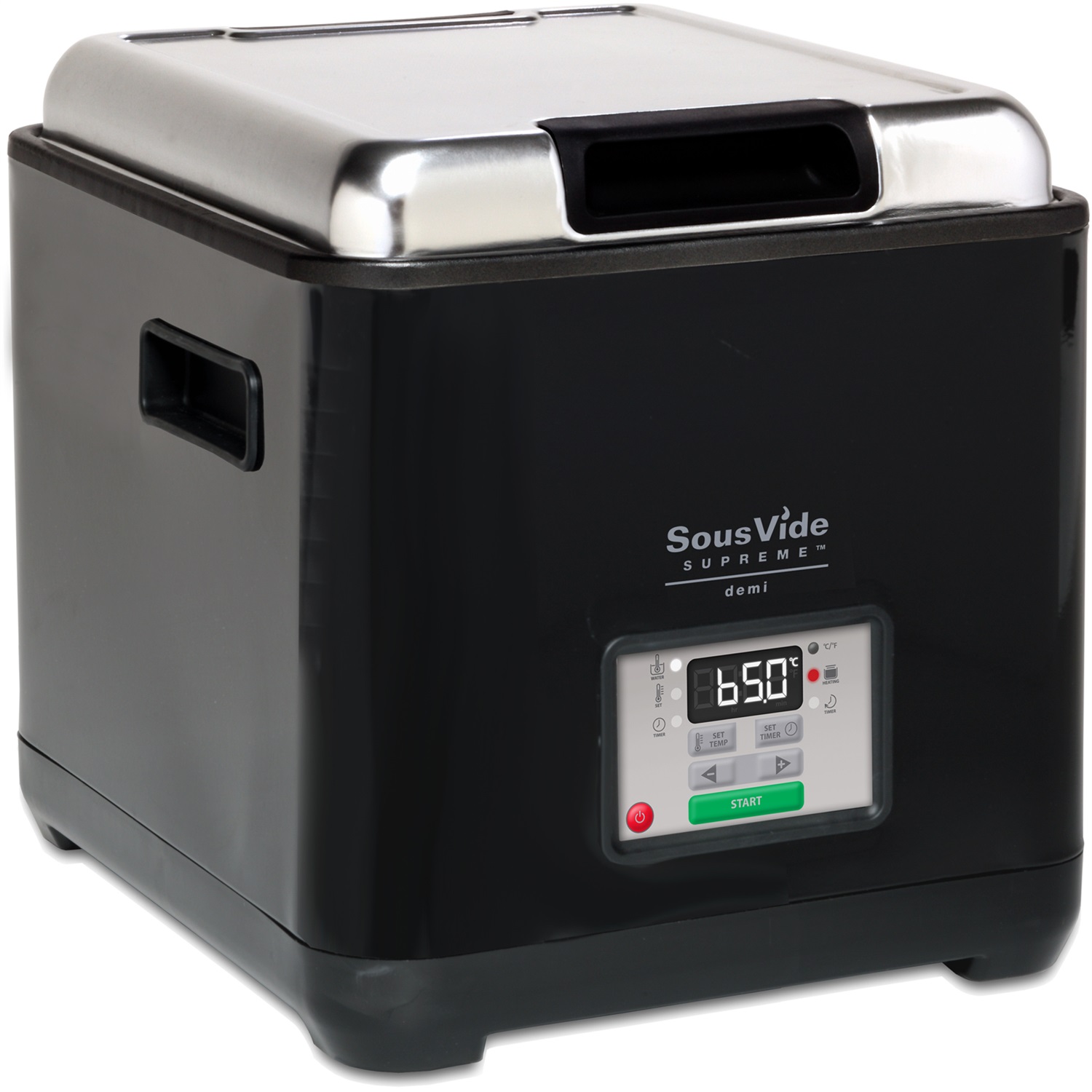 sousvide supreme demi sous vide waterbad 9l zwart