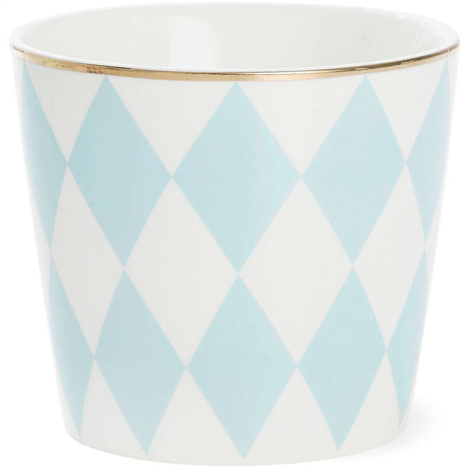 miss etoile mug mok blauw 350ml ruit