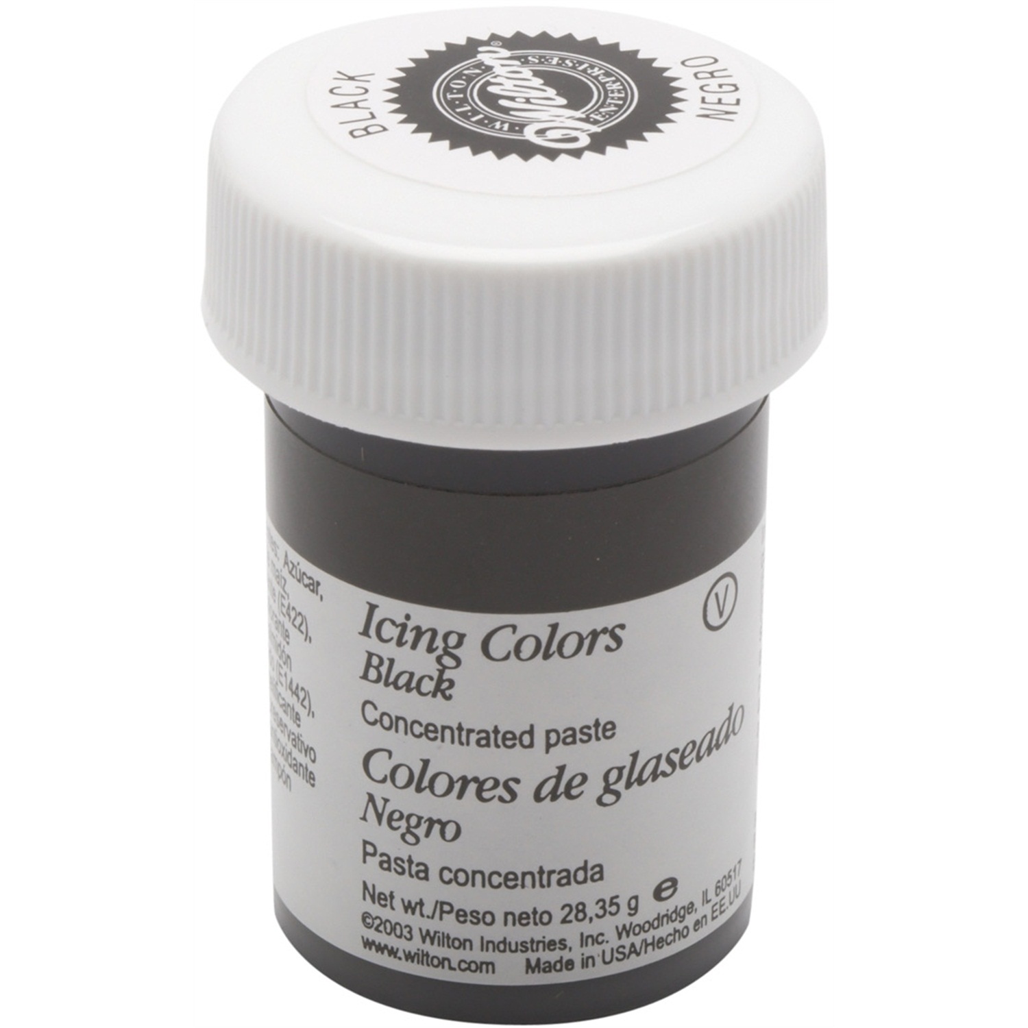 wilton icing color kleurstof 28g black