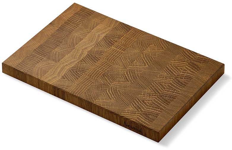 nesmuk serveerplank 27x18cm eikenhout donker