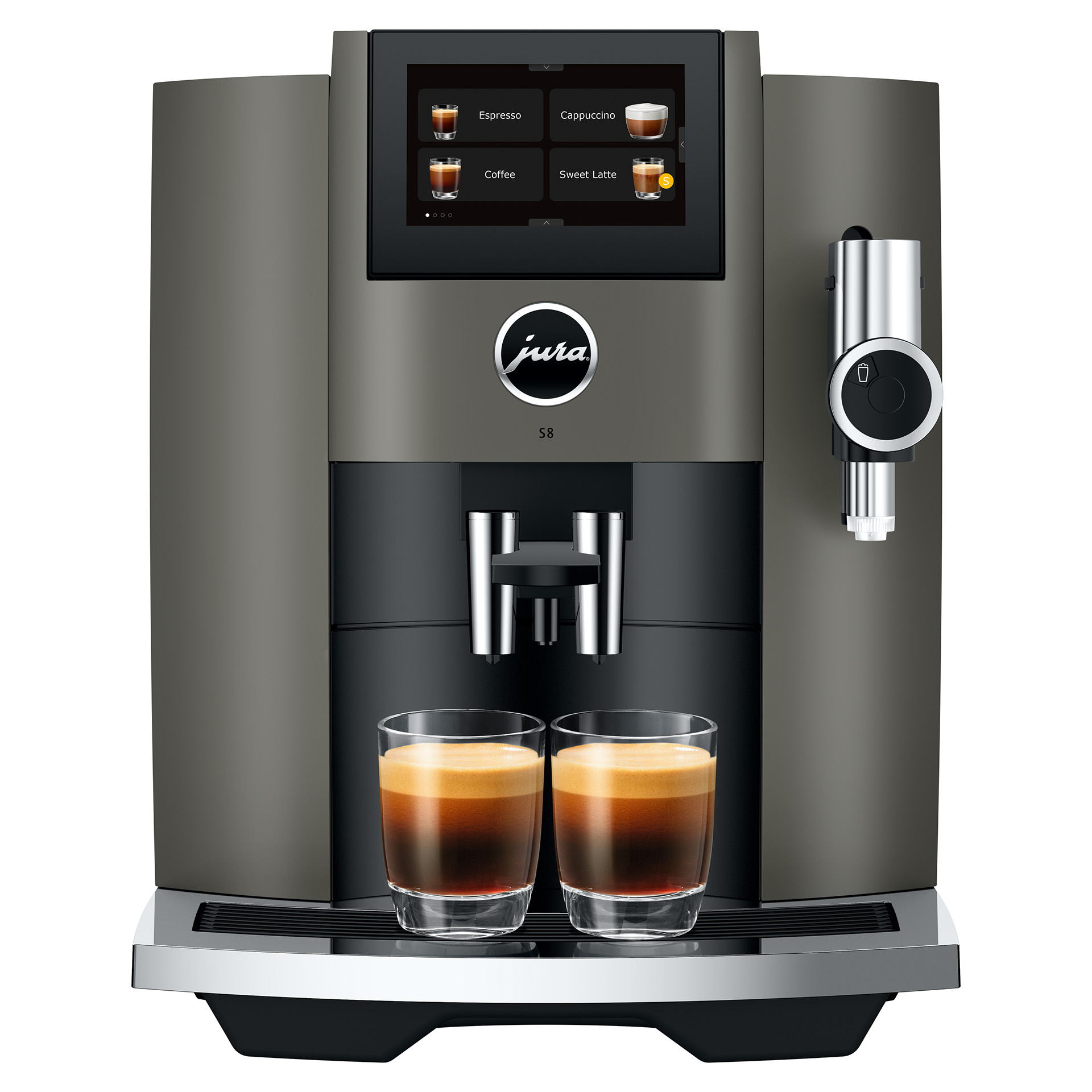 jura espressomachine s8 dark inox eb