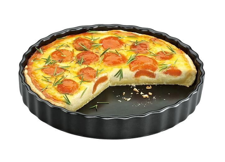 kuchenprofi-taartvorm-provence-28cm-zwart