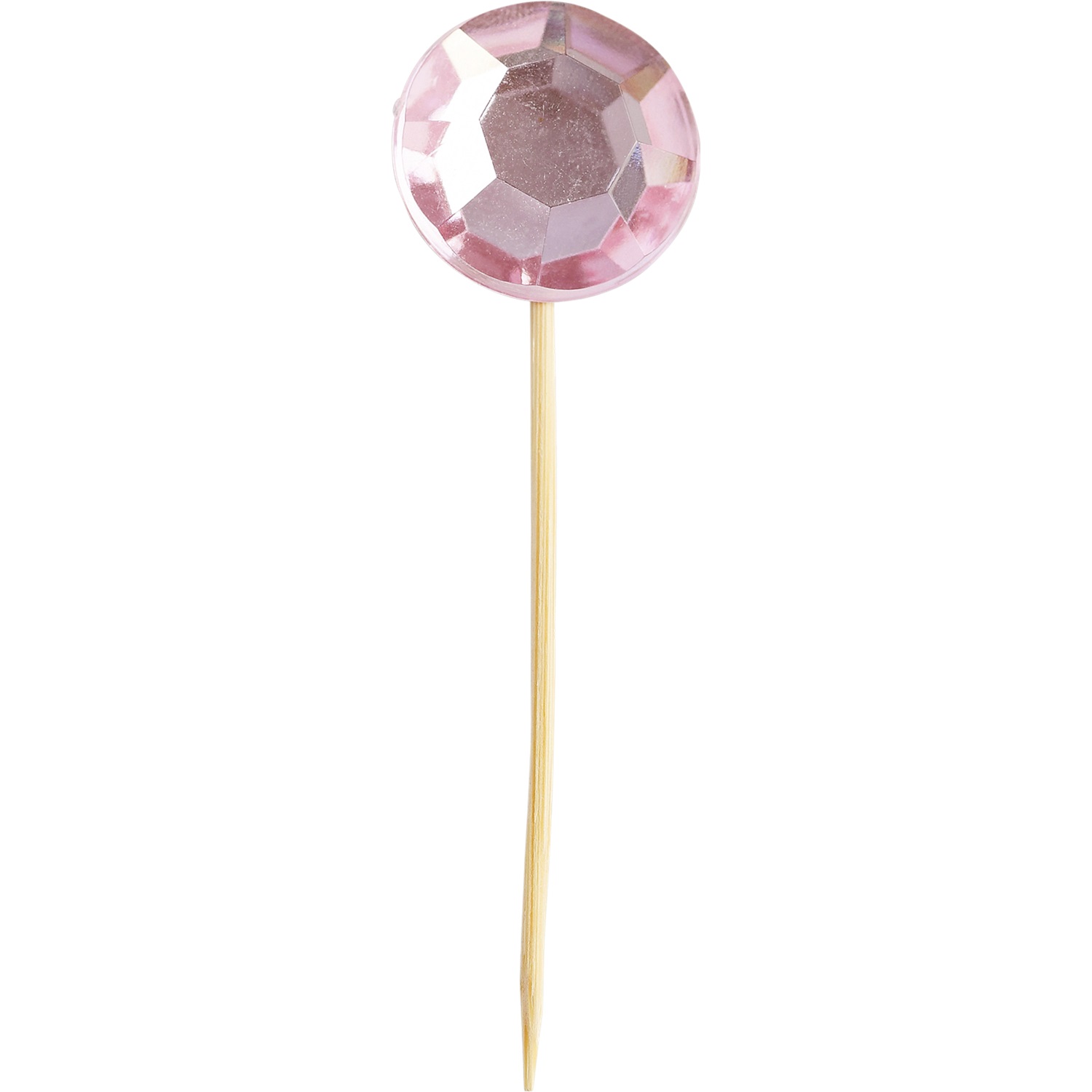 miss-etoile-cake-topping-cupcaketopper-roze-16-stuks-diamant