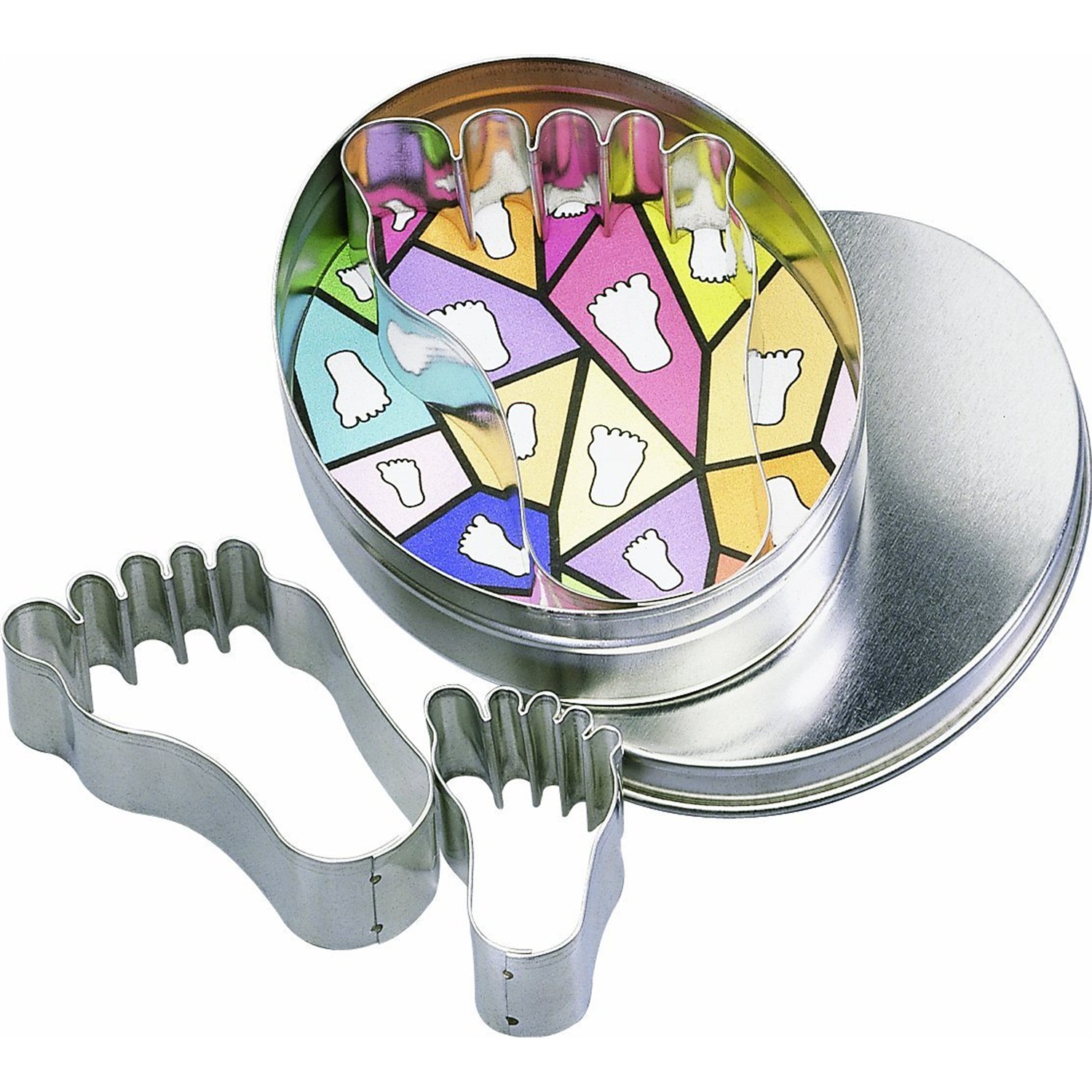 birkmann uitsteekvormenset voeten 3 delig