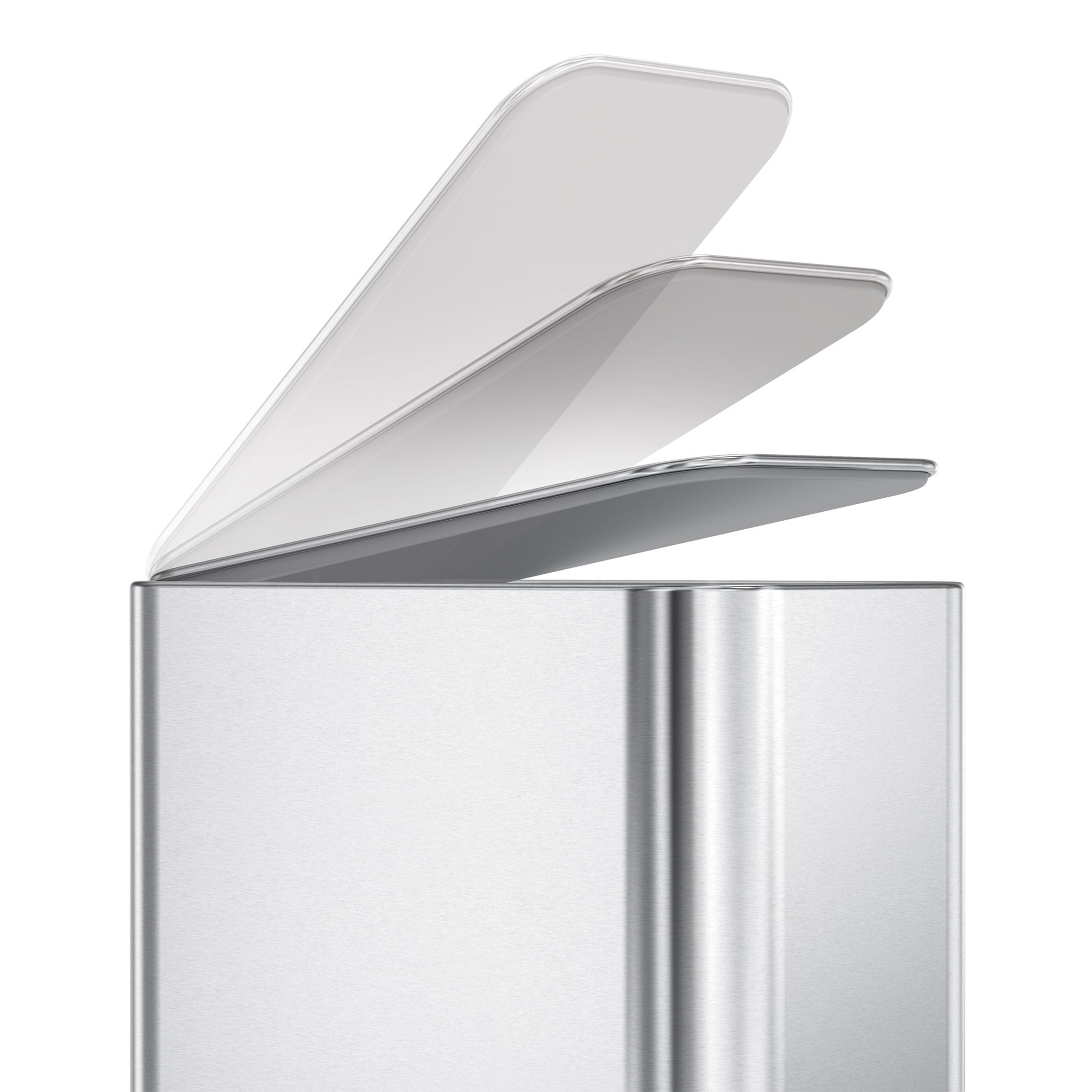 simplehuman-smalle-pedaalemmer-5l-rvs