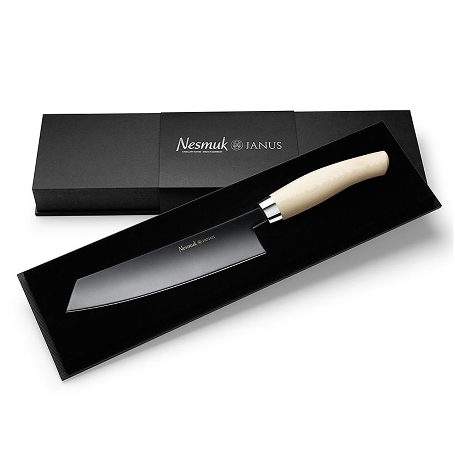 nesmuk-janus-koksmes-18cm-micarta-wit