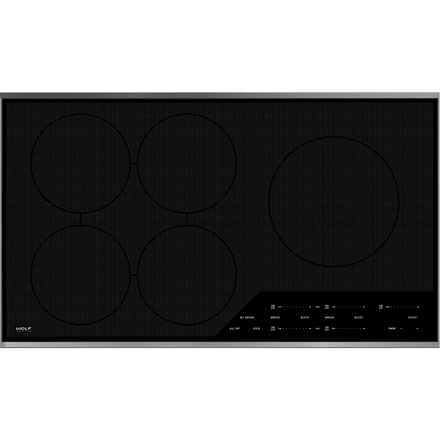 wolf icbci365ts inductiekookplaat 5 zones