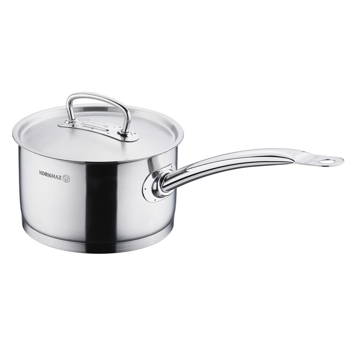 korkmaz-proline-steelpan-met-deksel,-16cm