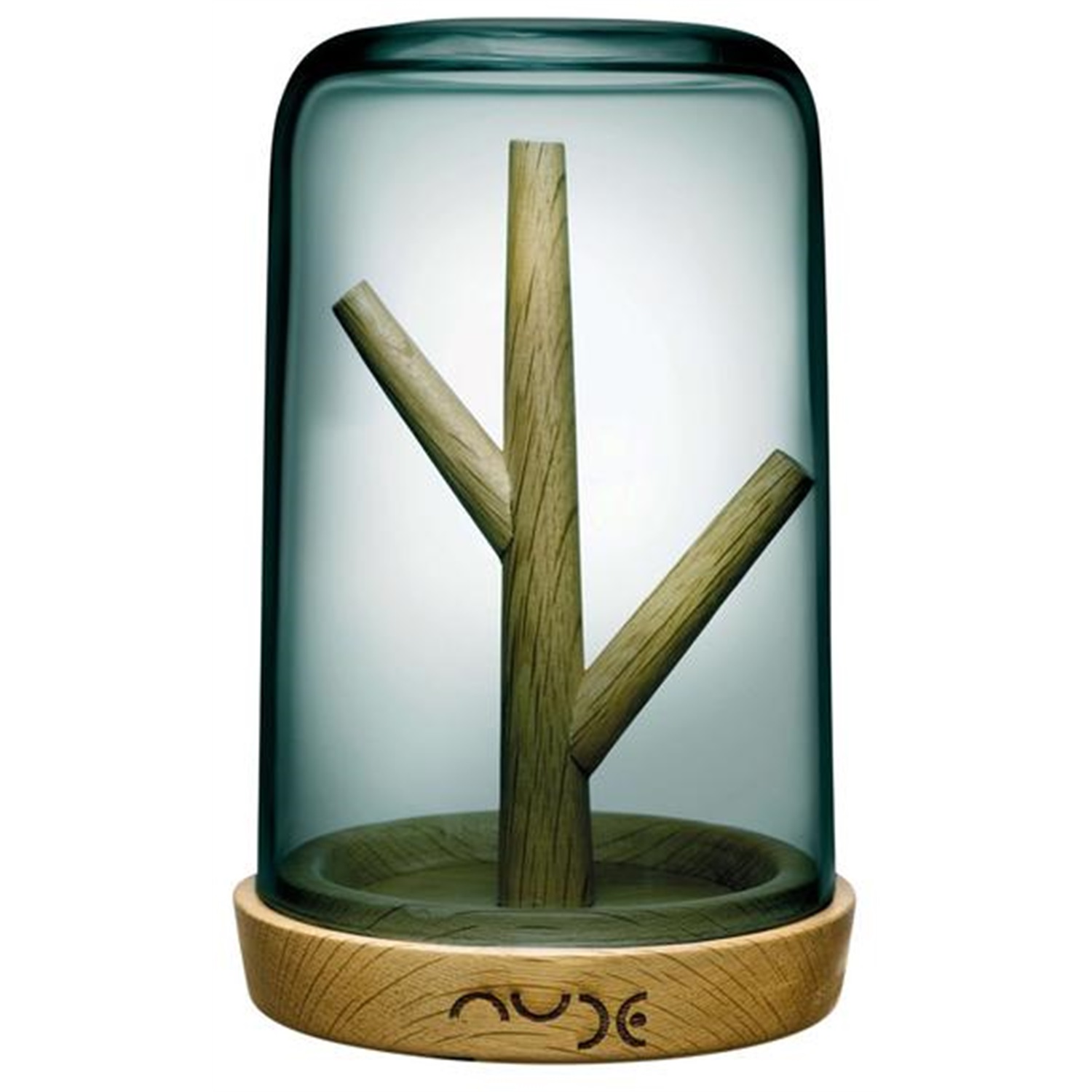 nude blossom sieradenbox smoked groen