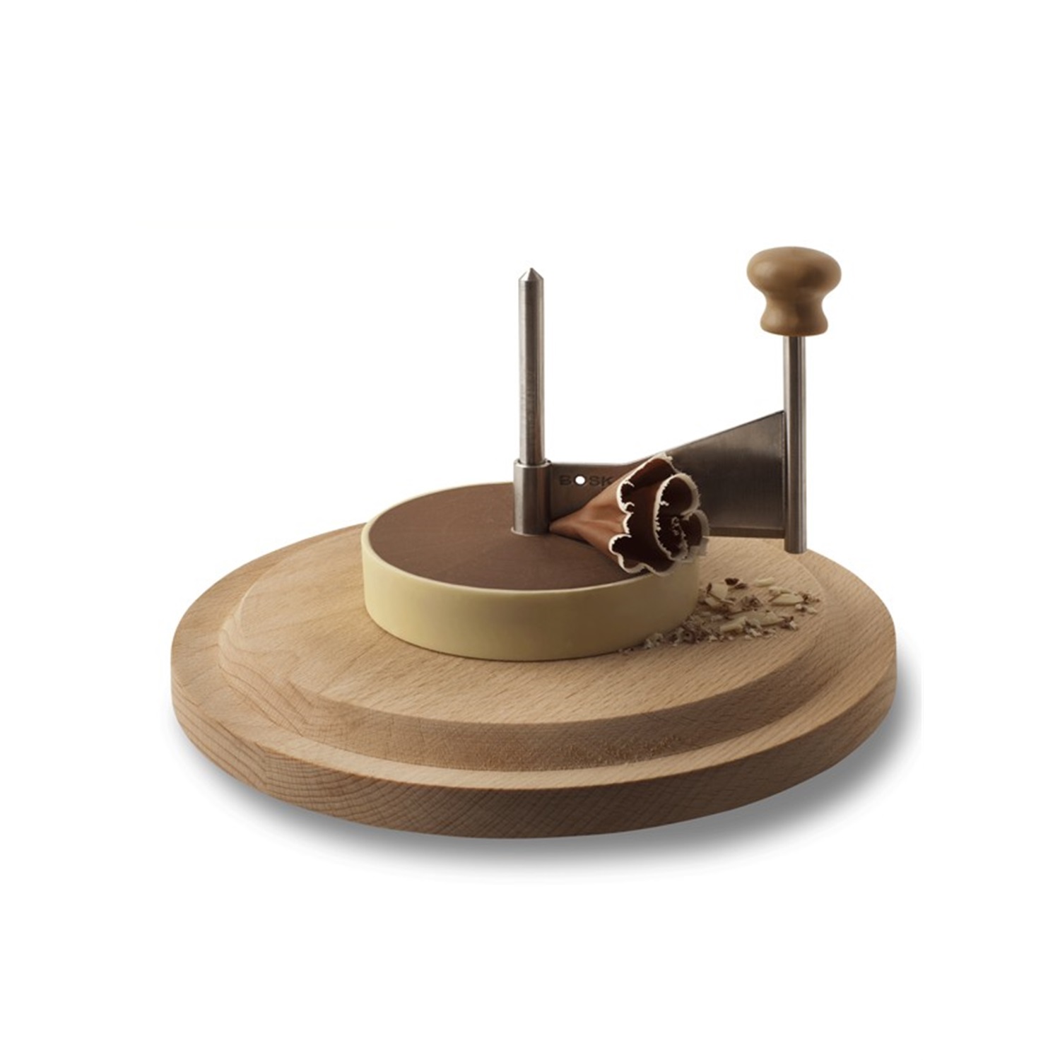 boska-amigo-kaaskruller-voor-tete-de-moine-en-chocolade-beukenhout