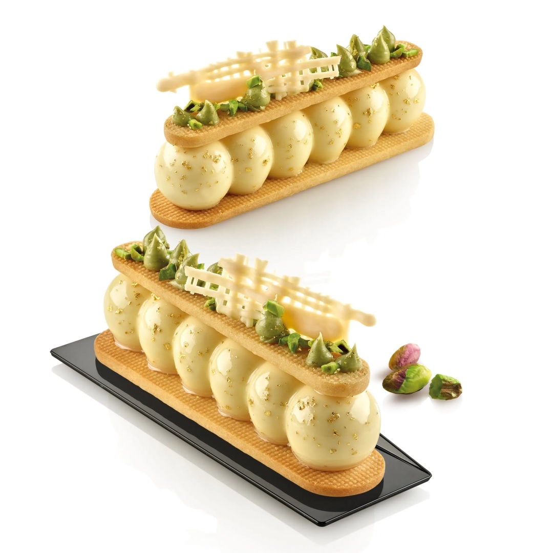 silikomart-truffle-eclair-75-siliconen-patisserievorm-met-uitsteekvorm-8-vaks