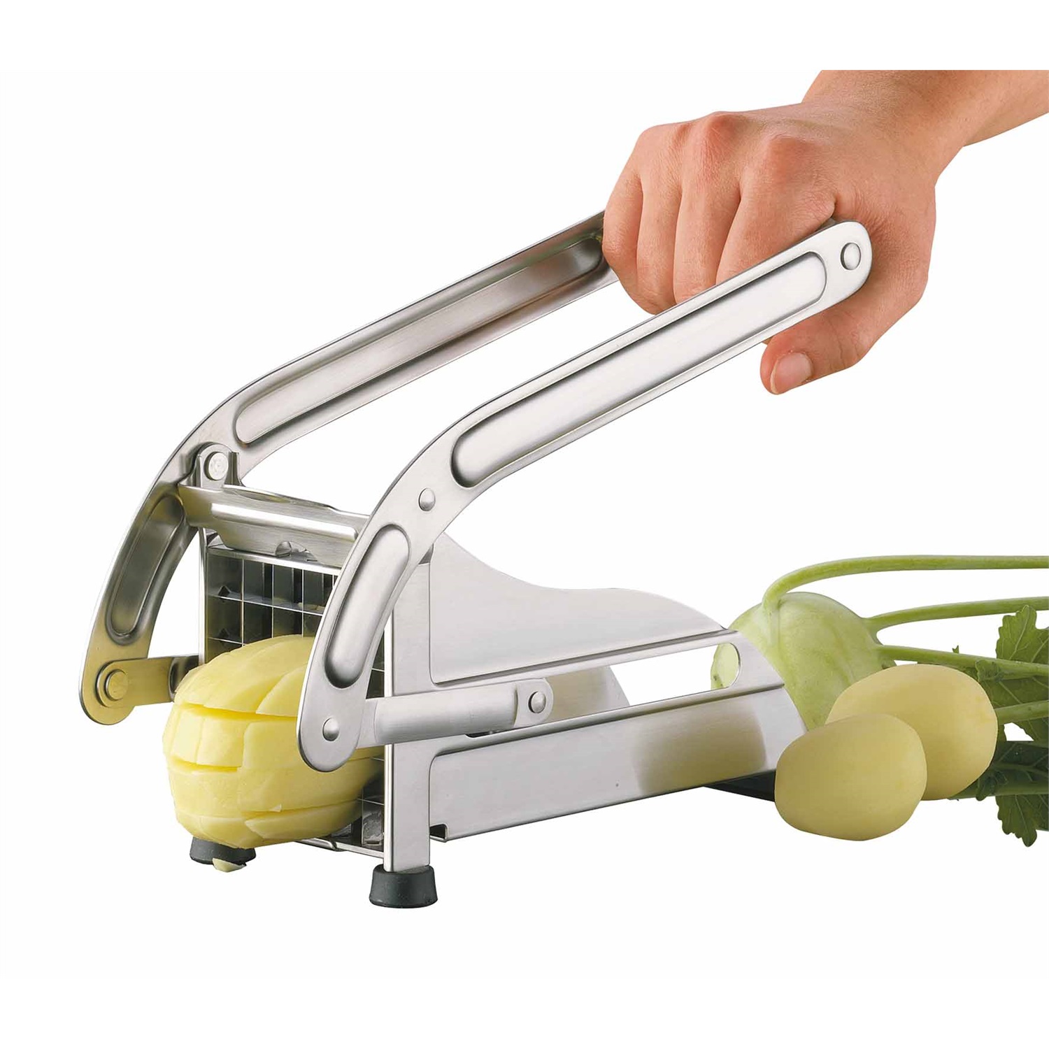 kuchenprofi-frietsnijder-met-2-inzetten-rvs