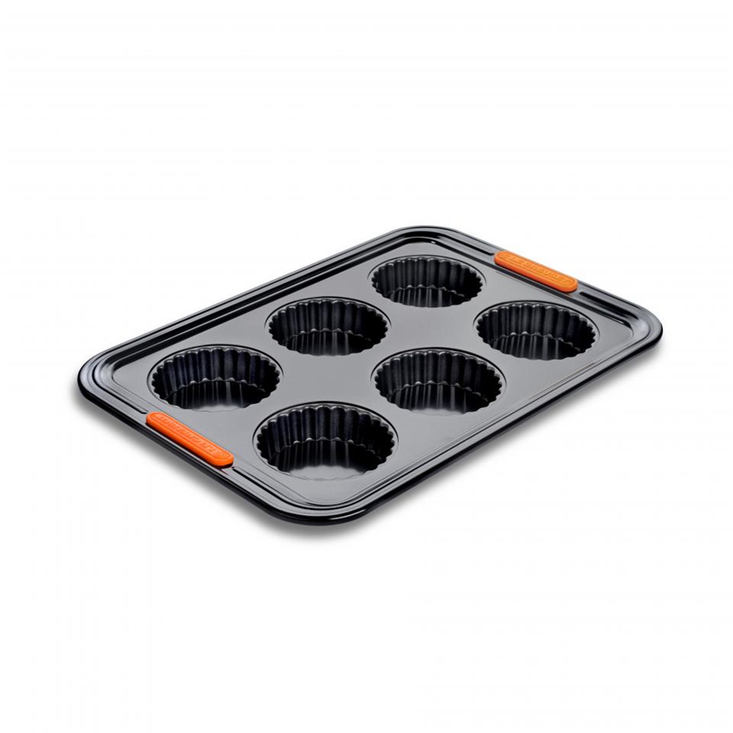 le creuset anti aanbak mini tartelette en quichevorm 6 vaks