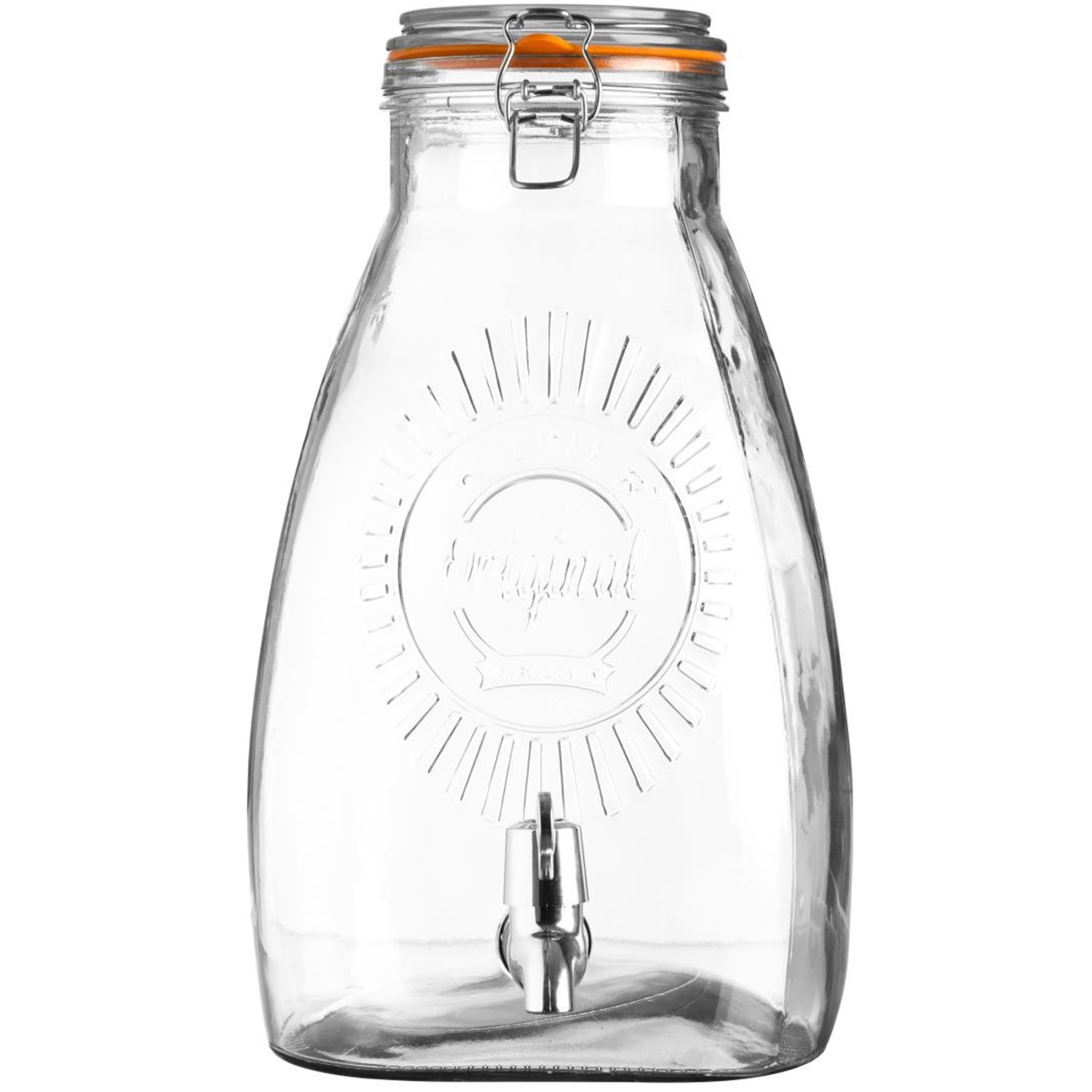 kilner-limonadetap-vierkant-8l