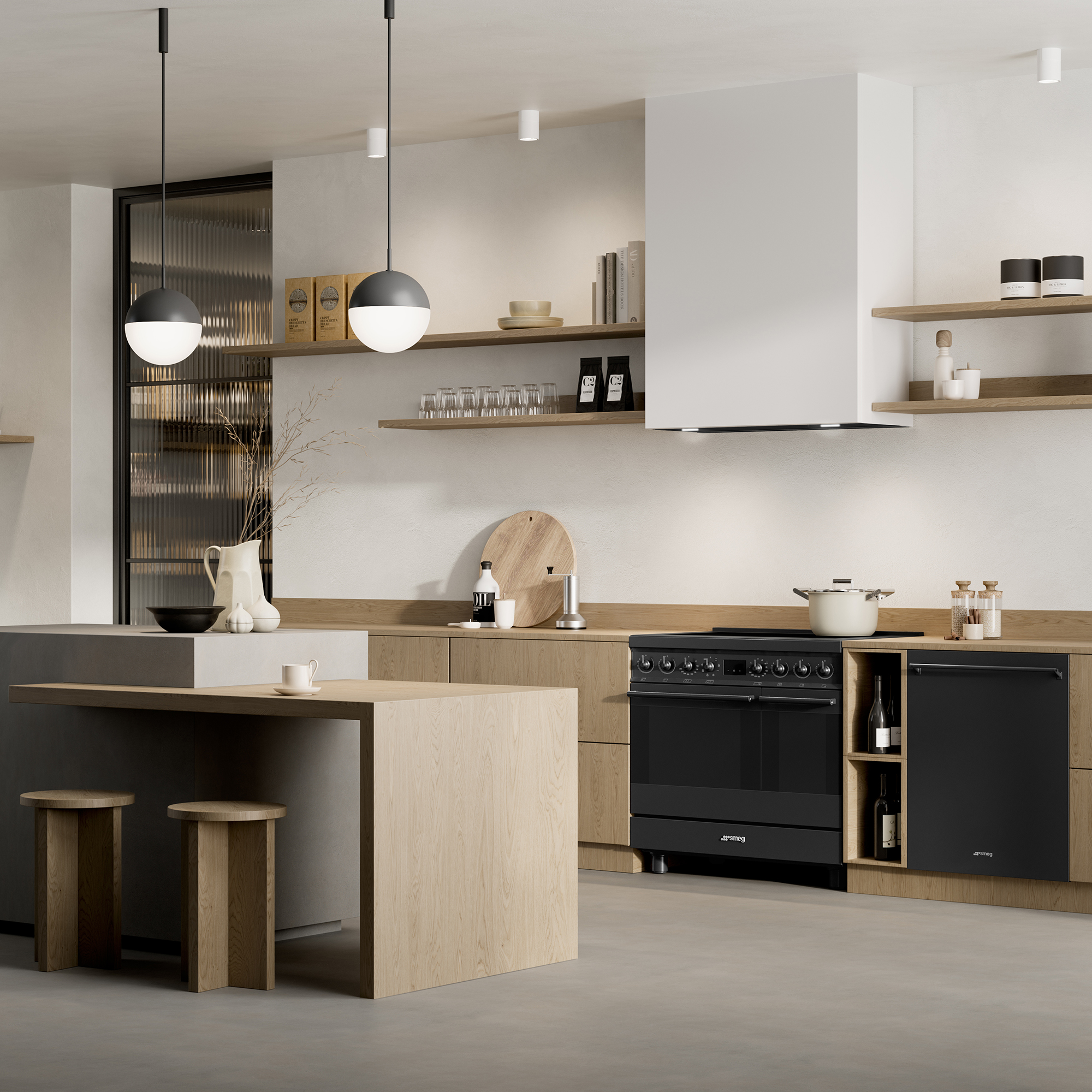 smeg-classici-sinfonia-inductiefornuis-c92ipn2-90cm-mat-zwart