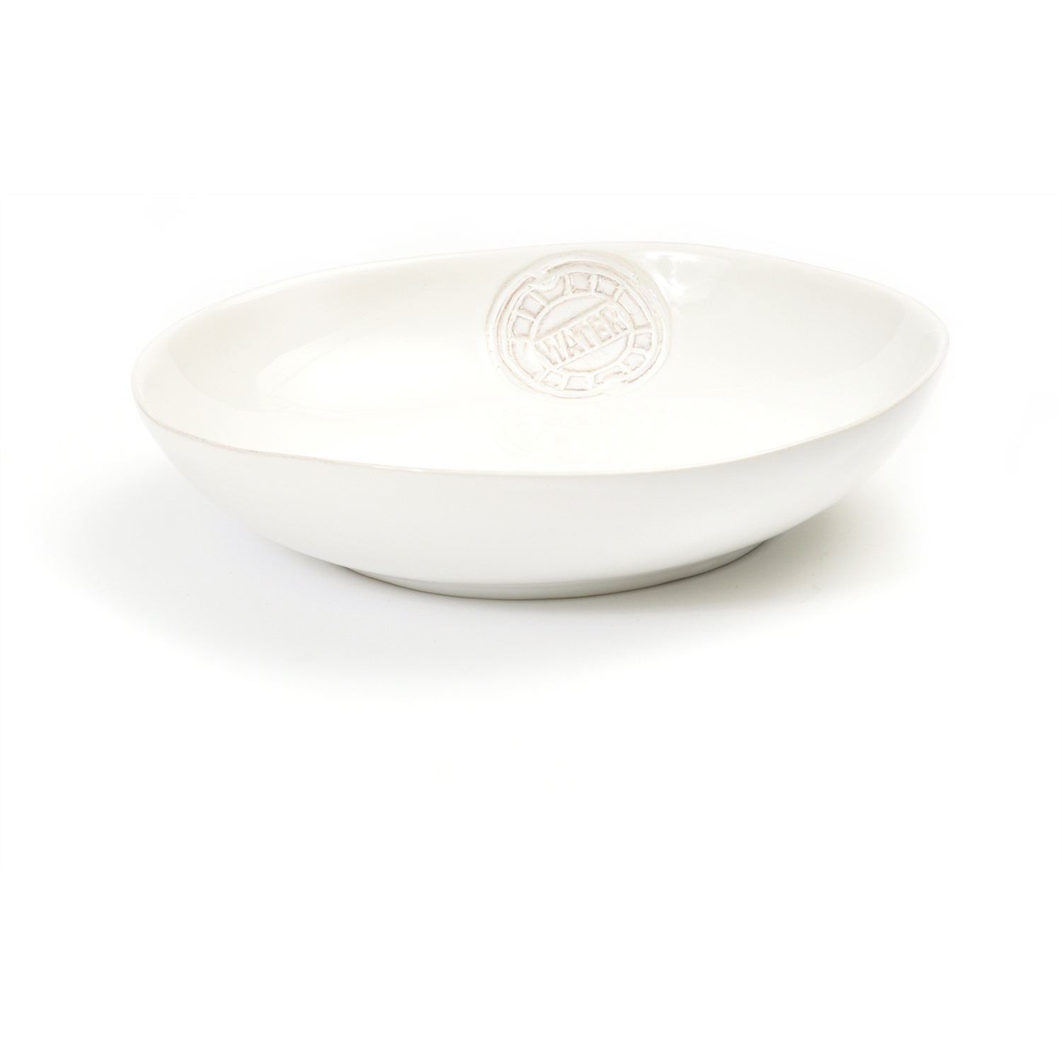 bowls and dishes water pastabord 22cm wit