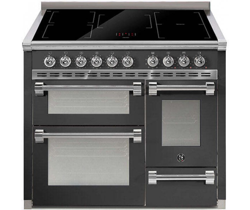 steel ascot aq10sff 5fi inductiefornuis 100cm antraciet