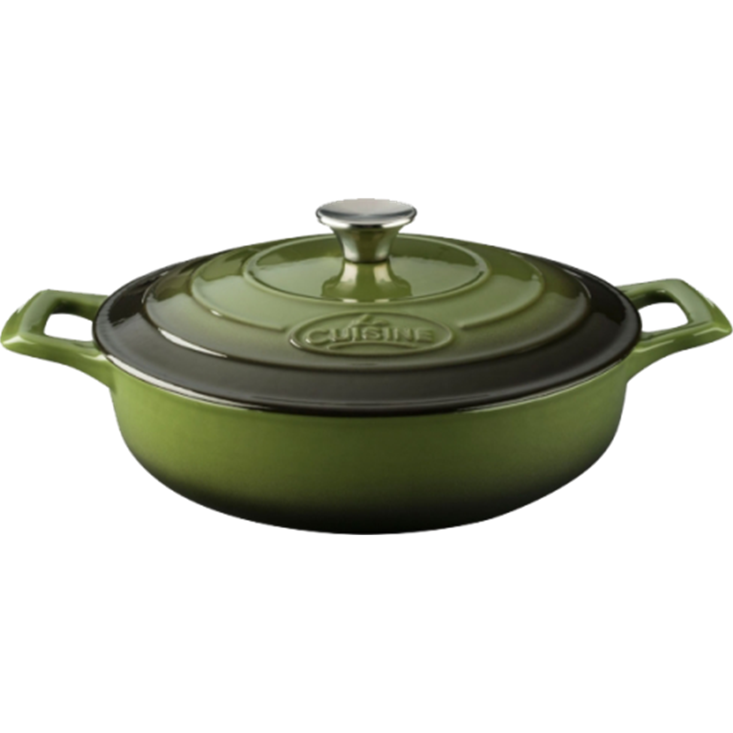 la cuisine pro braadpan laag 28cm groen