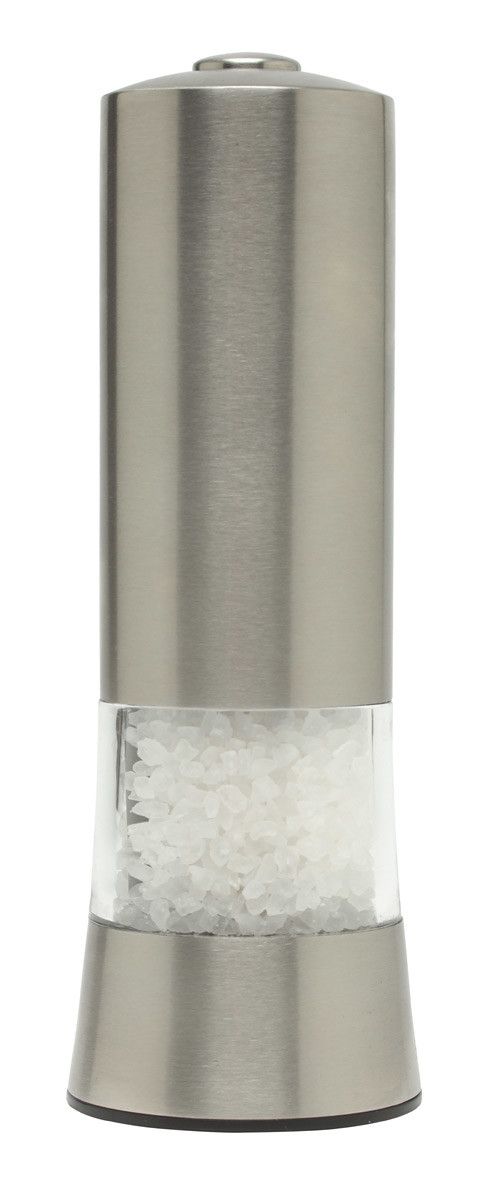 zassenhaus gera elektrische zoutmolen 18cm mat rvs