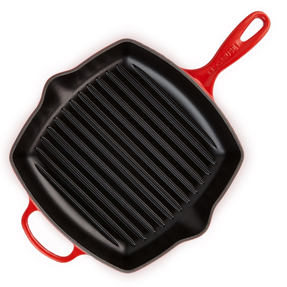 le-creuset-signature-grillpan-26x26cm-kersenrood