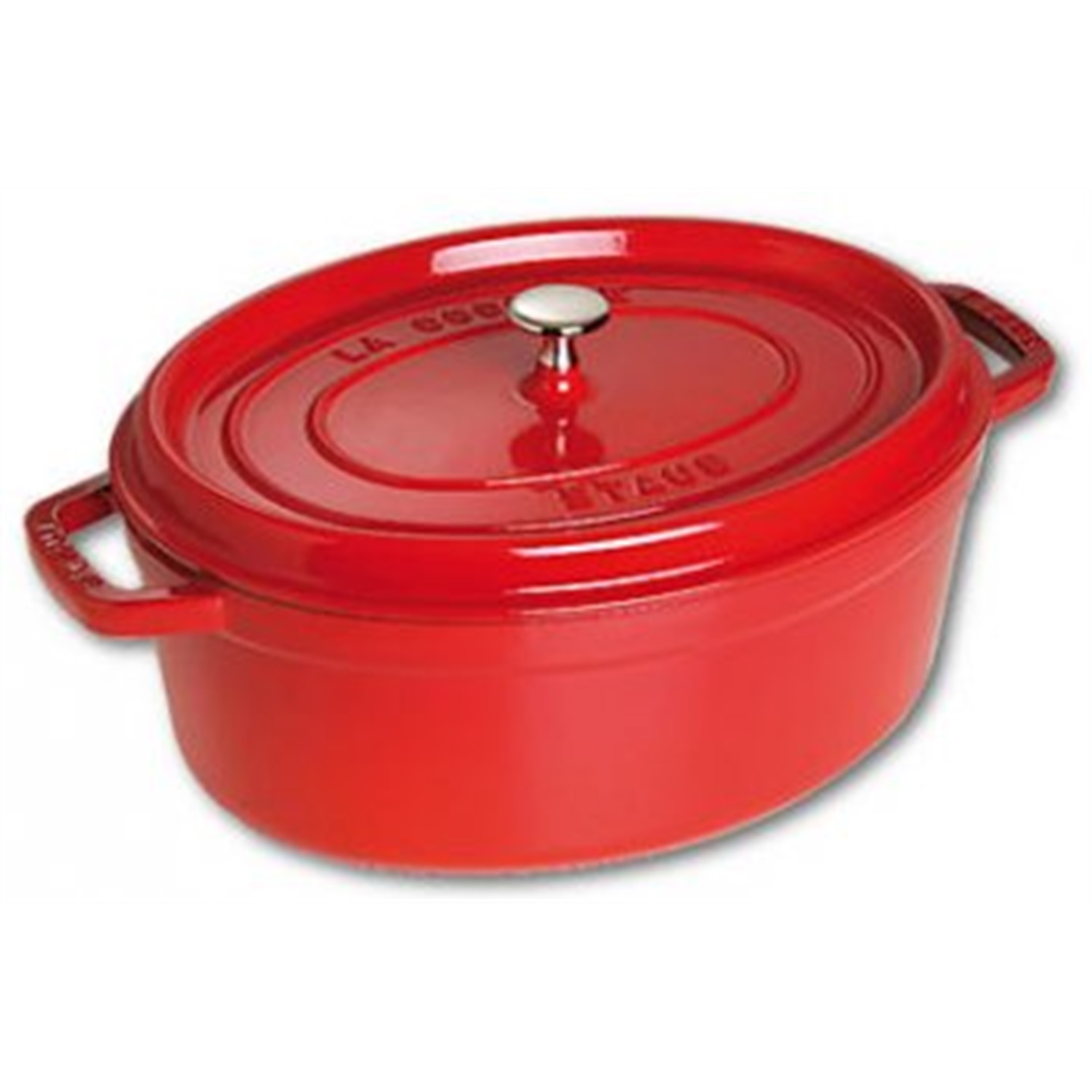 staub-ovale-braadpan-33cm-rood