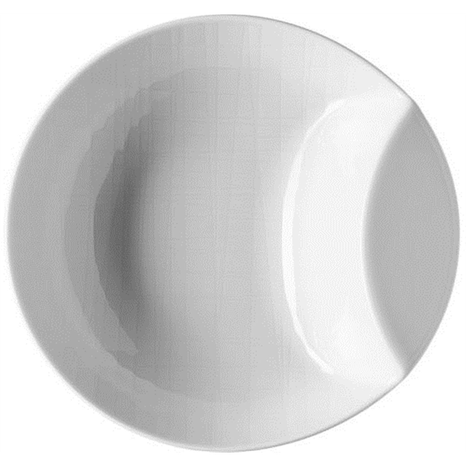 rosenthal-mesh-diep-bord-met-opstaande-rand-14cm-wit