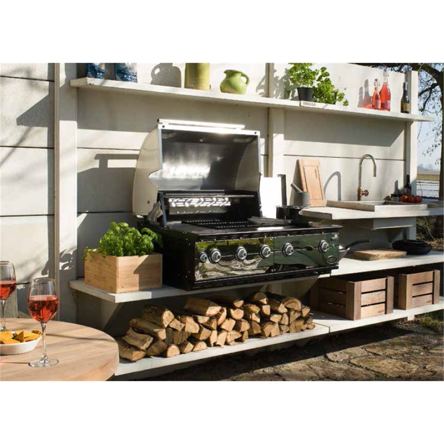 boretti-outdoor-kitchen-ligorio-top-inbouw-gasbarbecue-zwart
