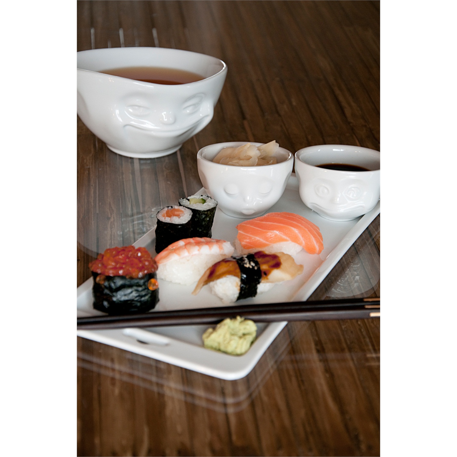 fiftyeight-products-grinning-kom-15cm-wit