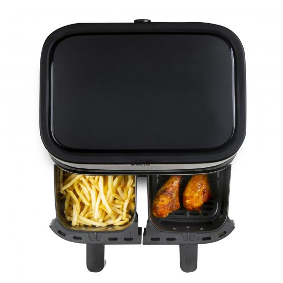 domo-do537fr-dubbele-airfryer-2x4l