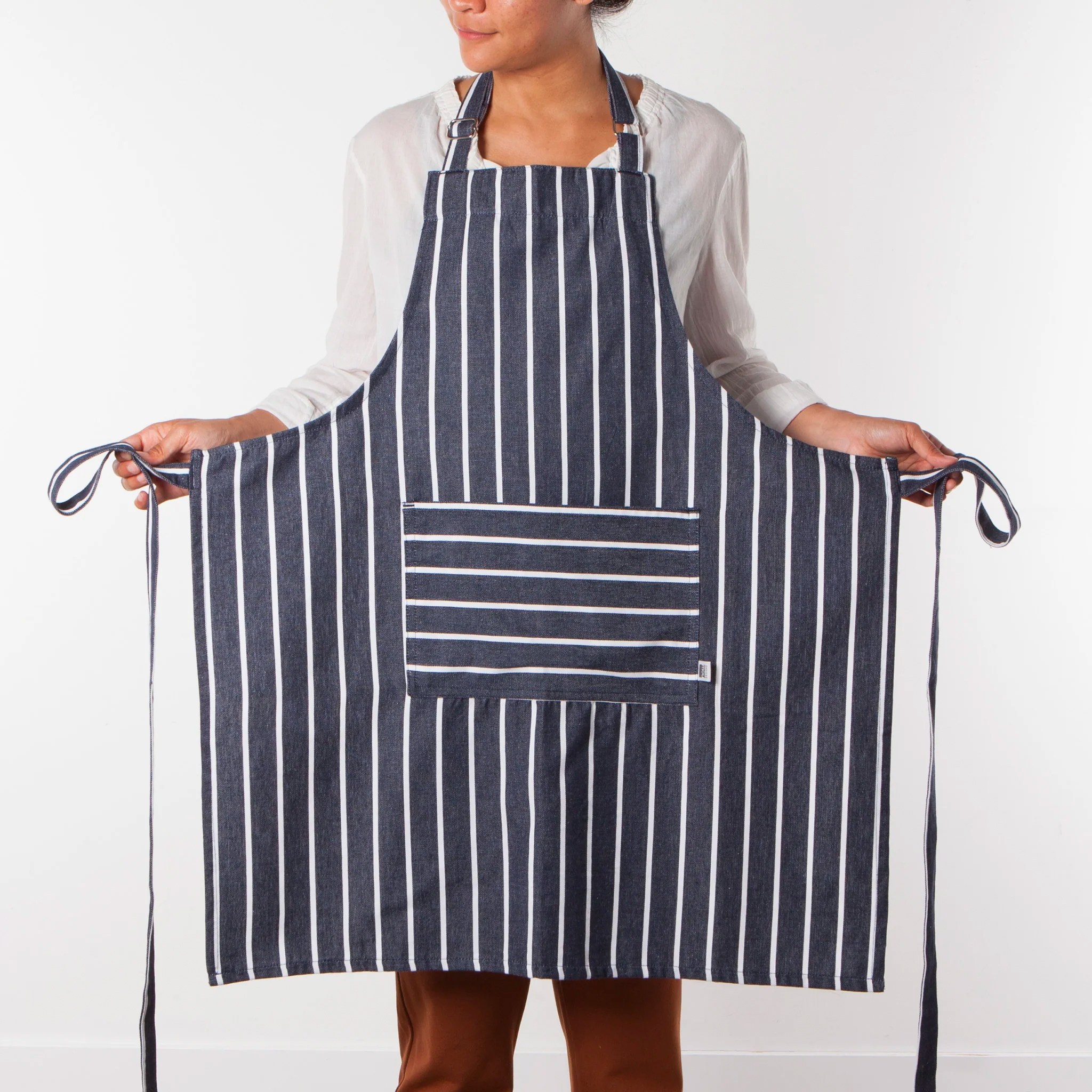 now-designs-keukenschort-butcher-stripe