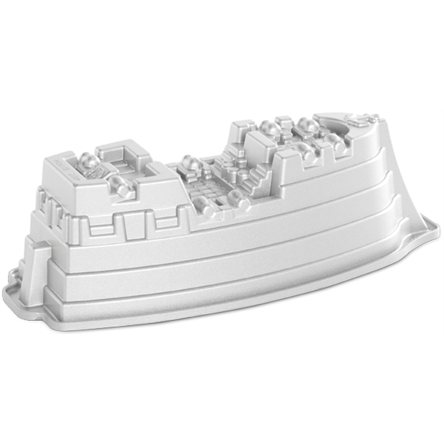 nordic ware pirate ship bakvorm 35x16cm zilver