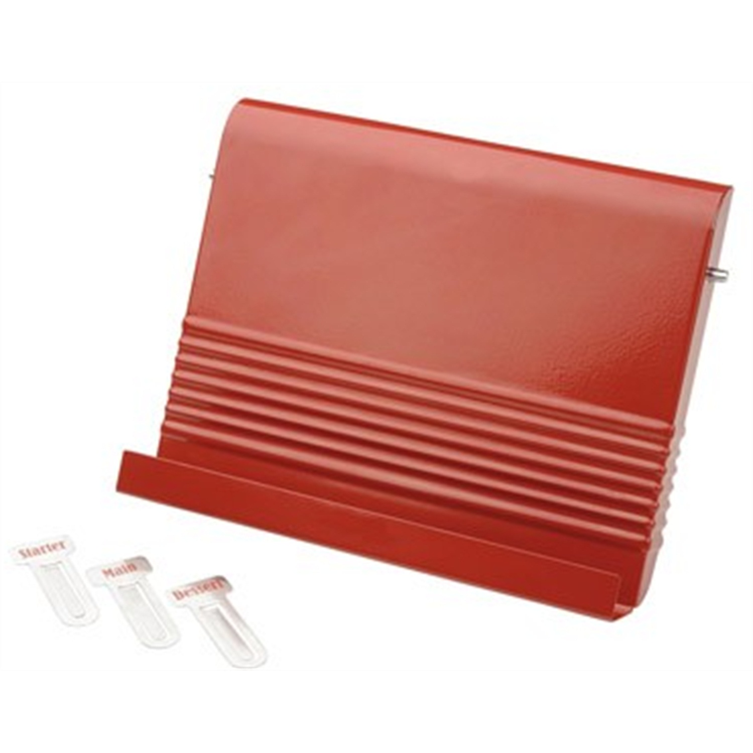 typhoon vintage kookboekhouder rood