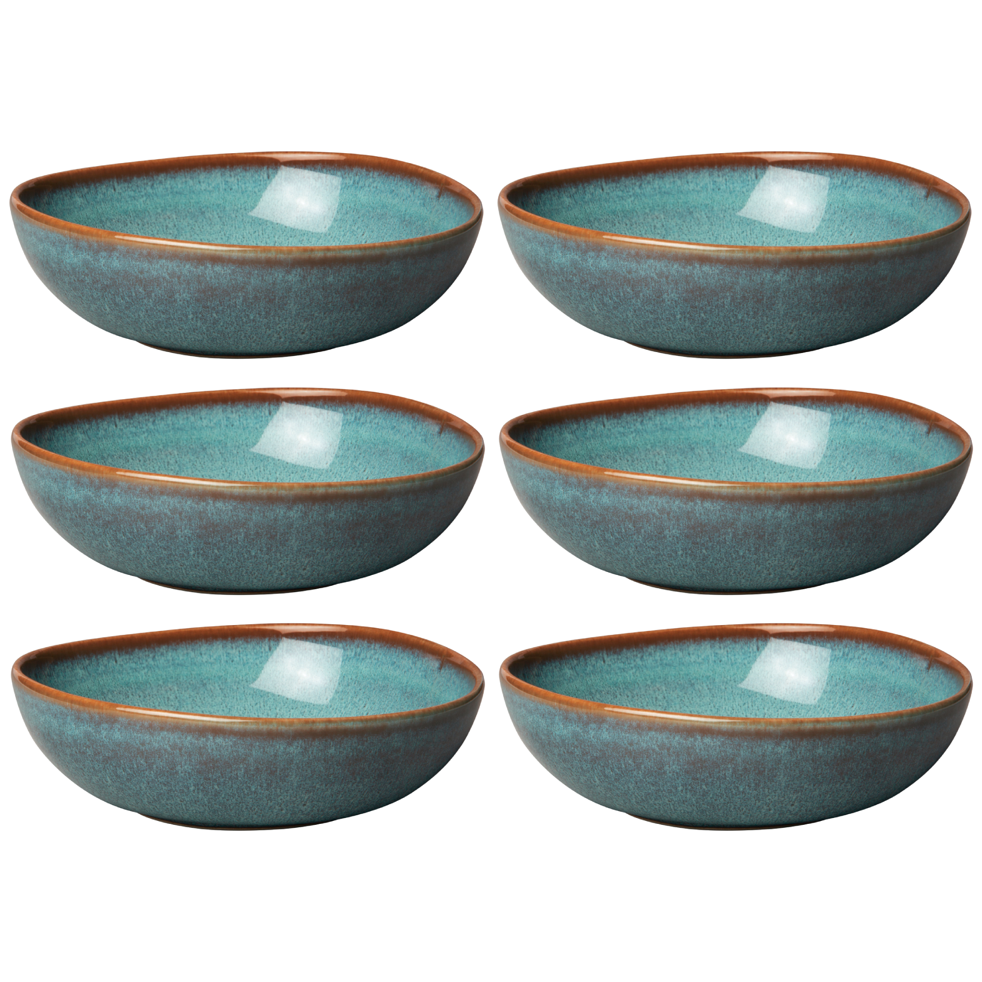 villeroy boch lave schaal 17cm glace 6 stuks