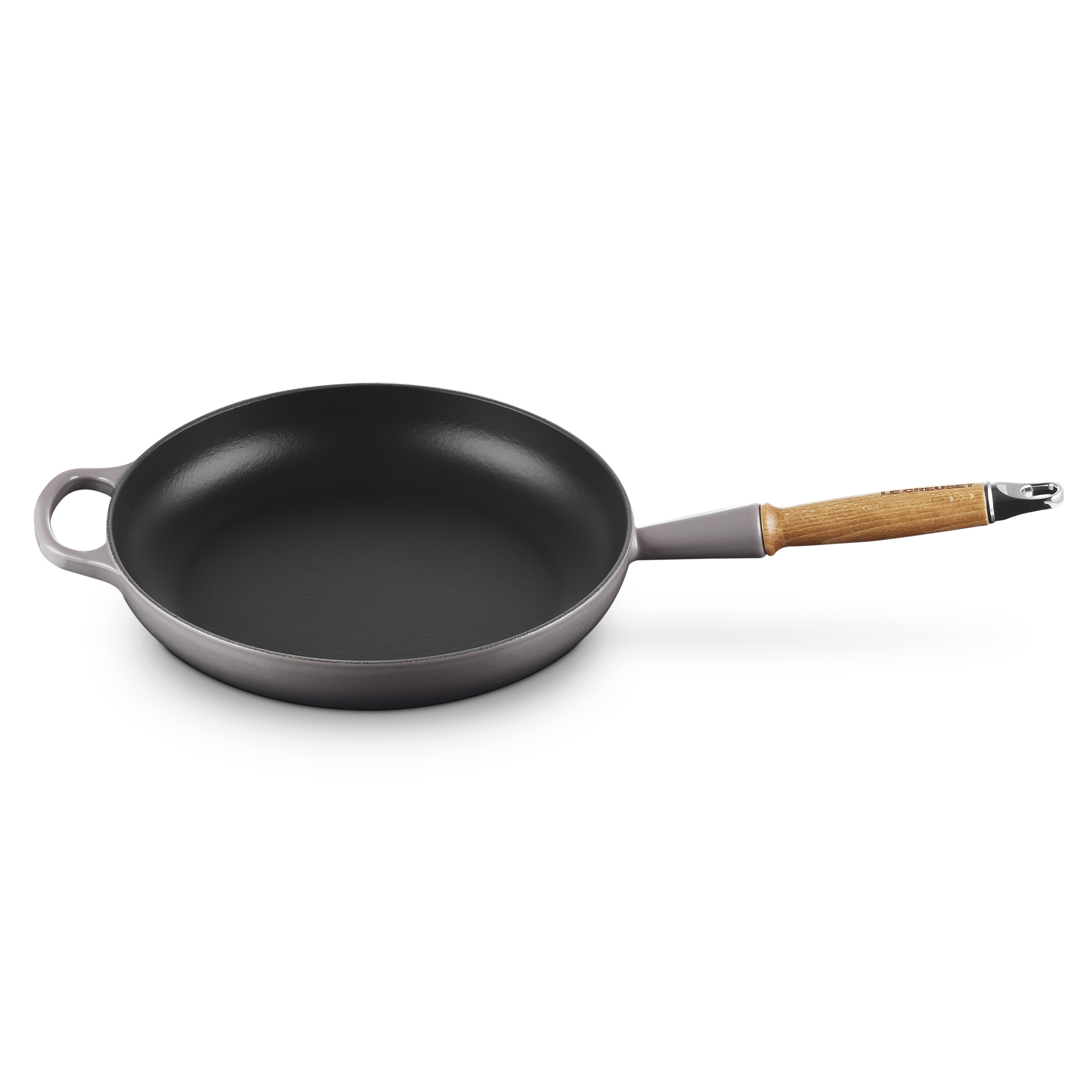 le-creuset-signature-koekenpan-met-houten-steel-28cm-flint