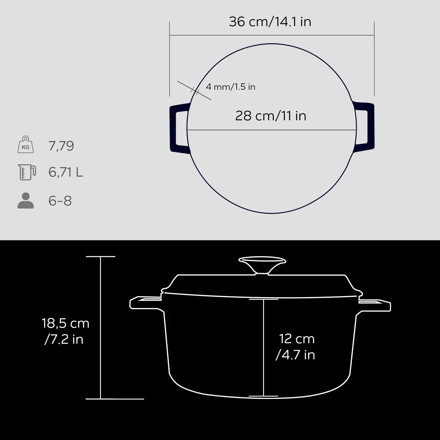 lava-premium-braadpan-28cm-zwart4