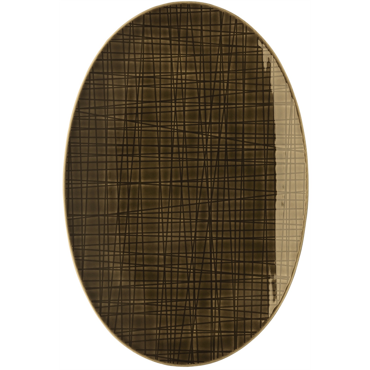 rosenthal mesh vleesschaal 25cm walnut