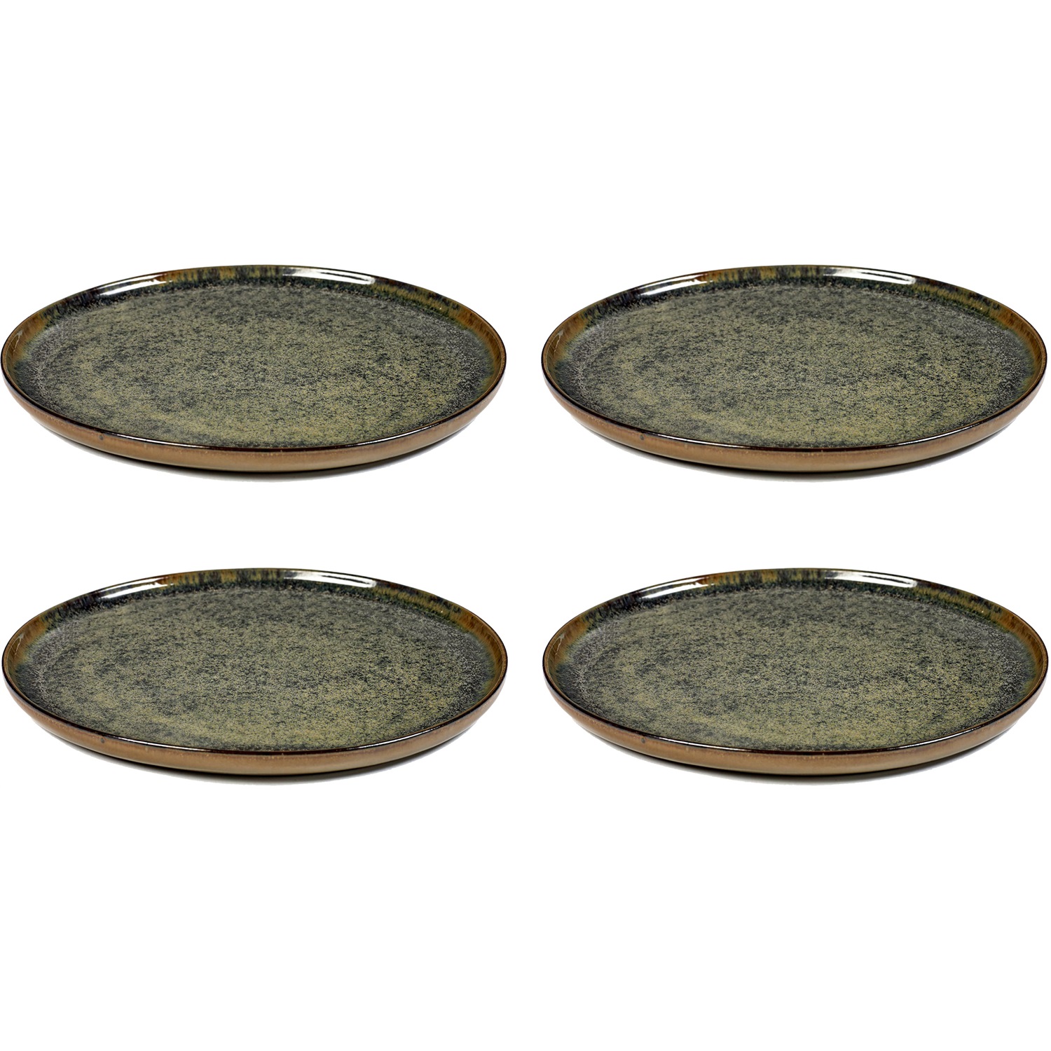 serax surface borden b5116202b 24cm indi grey 4 stuks