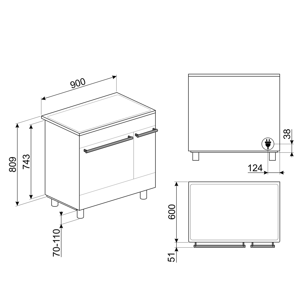 smeg-classici-sinfonia-inductiefornuis-c92imx2-90cm-rvs