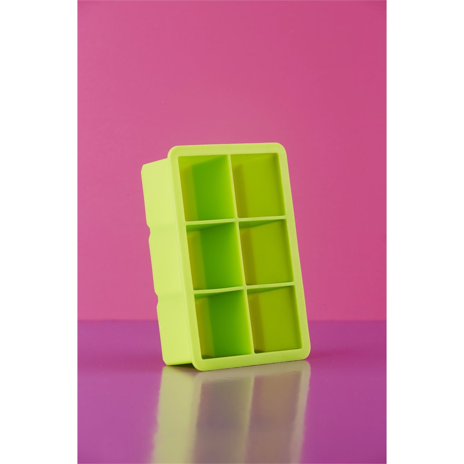 dotz-kubus-ijsblokjesvorm-6-vaks-groen