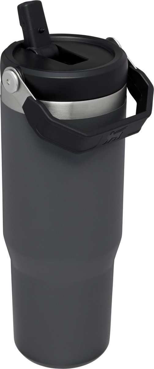 stanley-iceflow-flip-straw-thermosbeker-089l-zwart